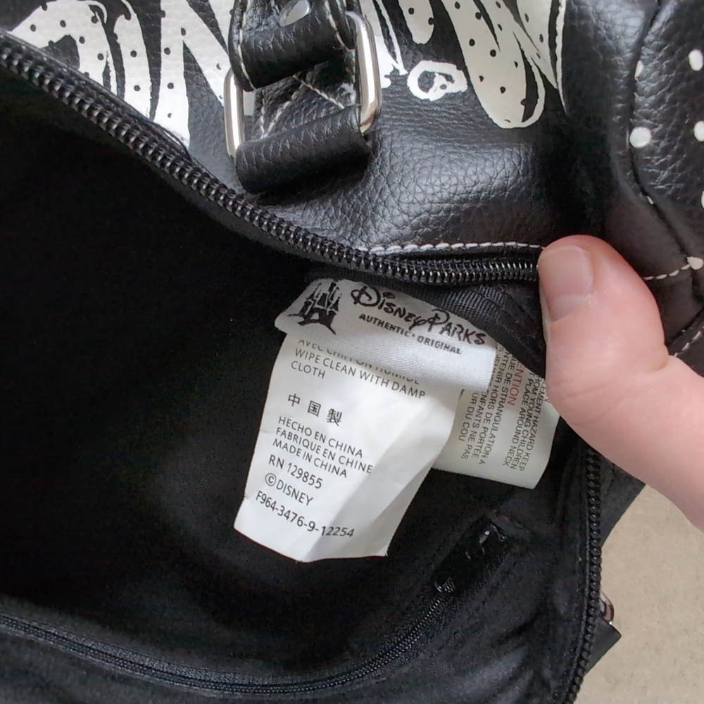 Disney Parks Minnie Mouse Collectible Polka Dot Kawaii Y2K 2000s Shoulder Bag - Picture 7 of 11